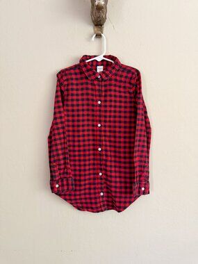 Carter’s Buffalo Plaid Button Down Shirt• 8 Years